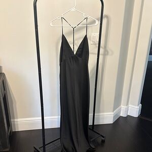 Abercrombie & Fitch Black Backless Dress